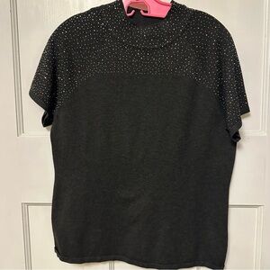 ⭐️ BELLAMI Black Sweater with Studded Accents